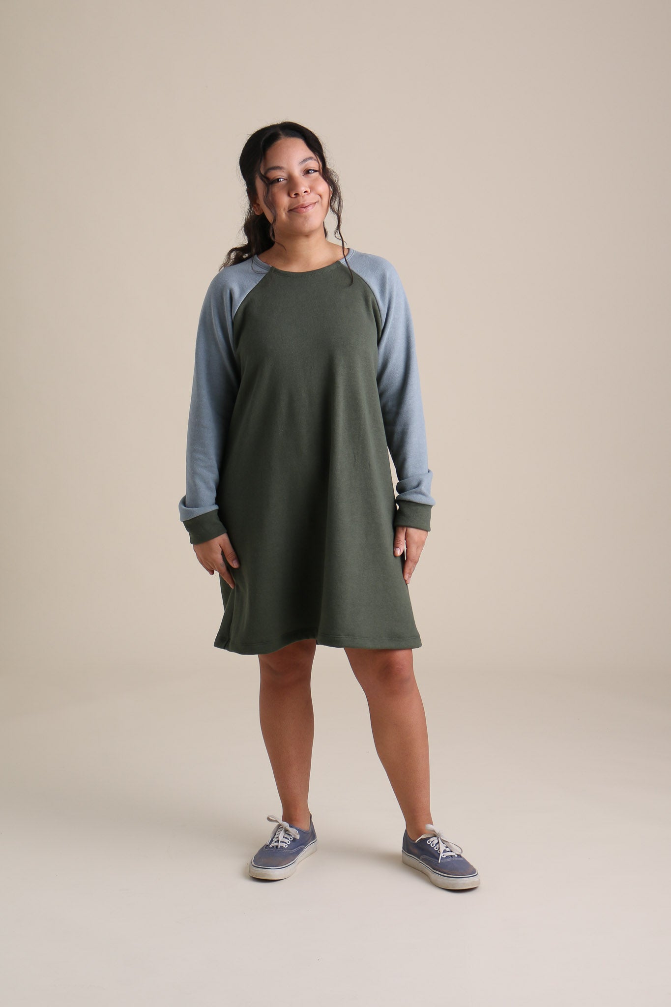Women's Plus Size T-shirt Dress 