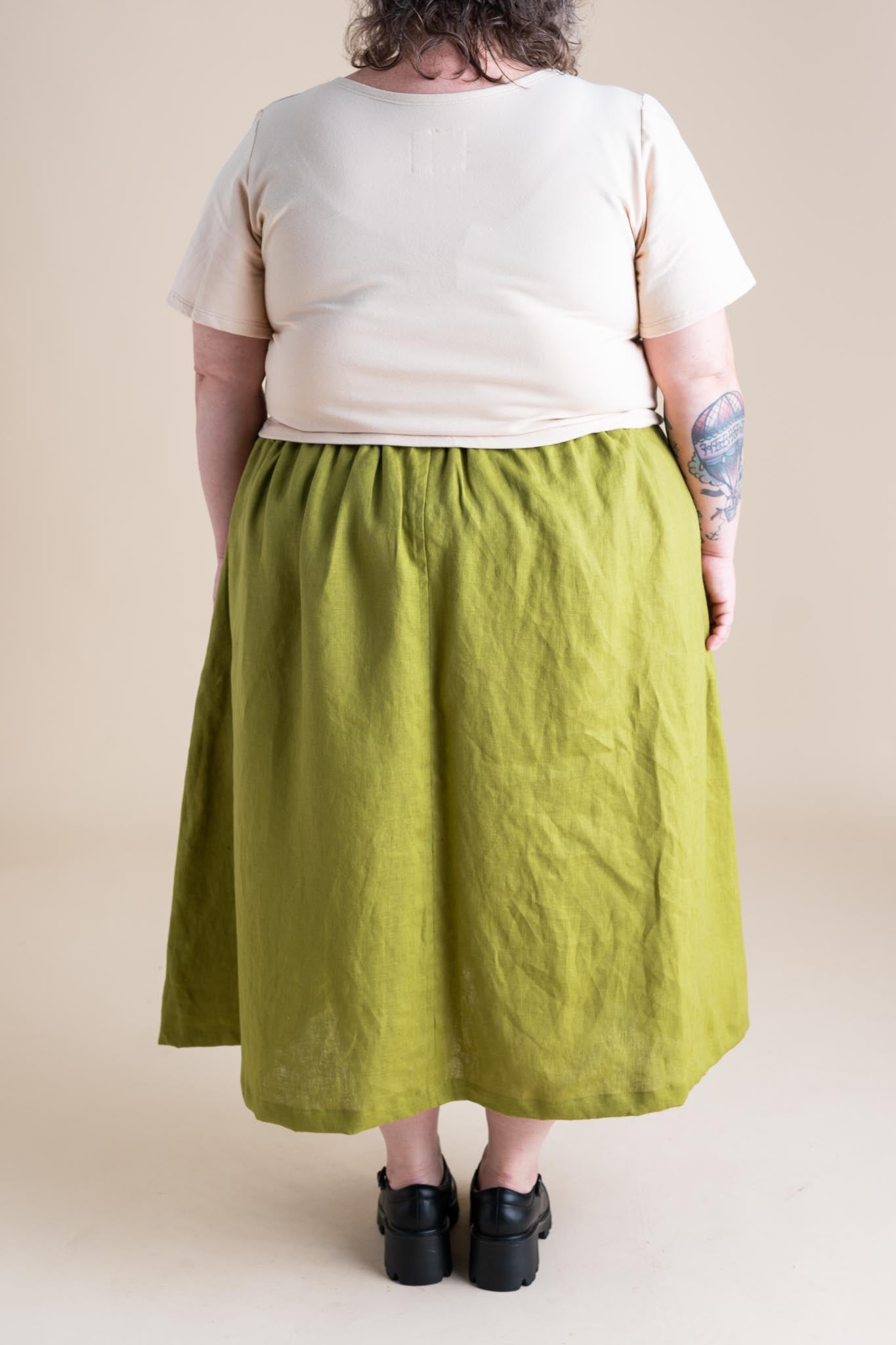 Esme Skirt in Avocado