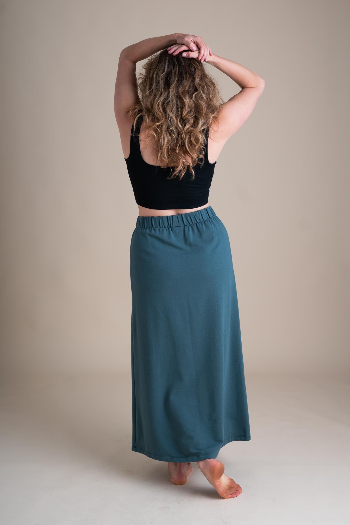 Lounge Maxi Skirt in River