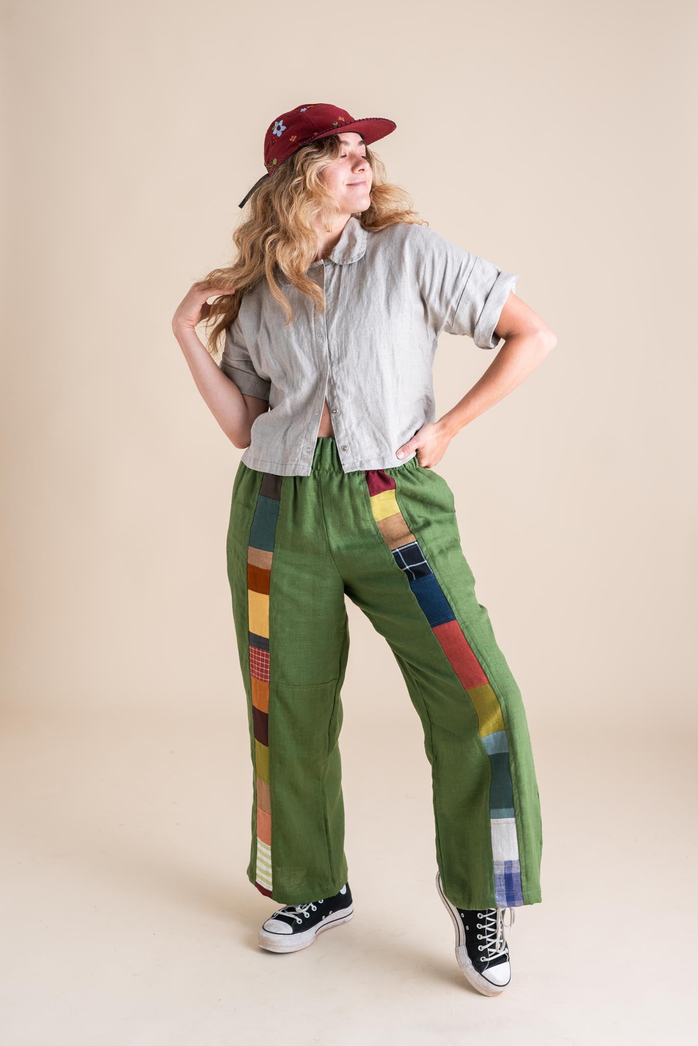 Sunset Pants in Clover