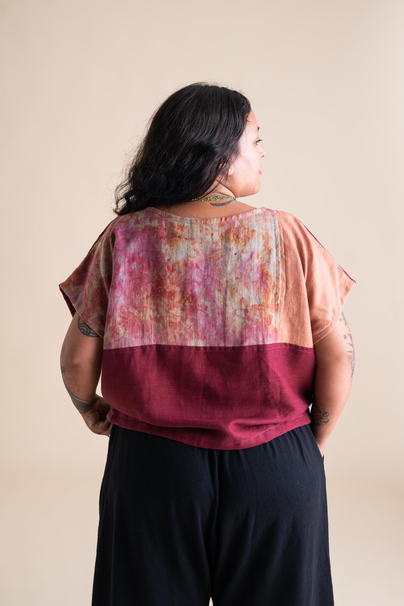 Painter Top L in Patchwork 