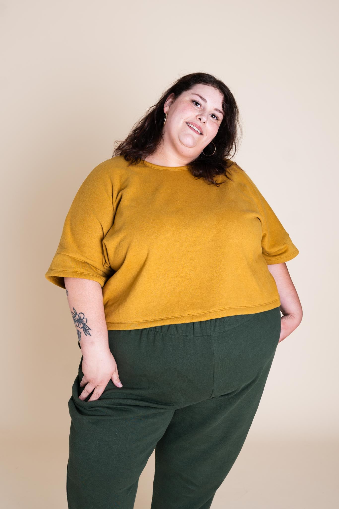 Chloe Tee in Goldenrod