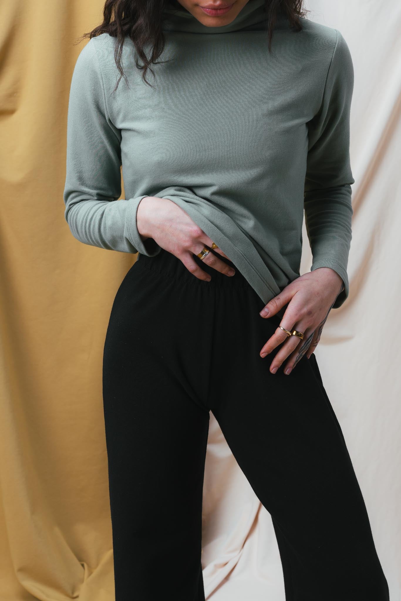 Greta Pant in Licorice