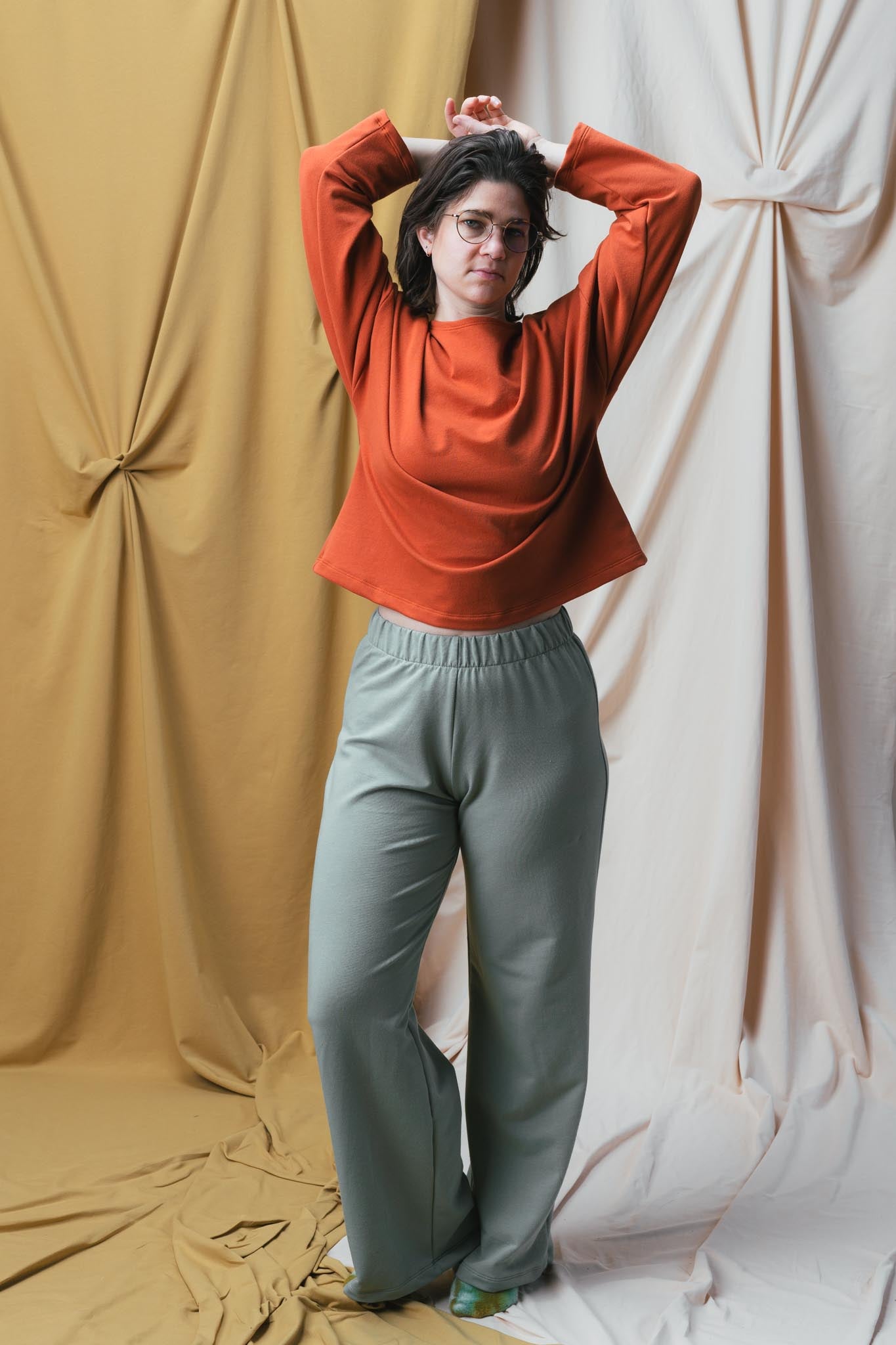 Greta Pant in Pistachio