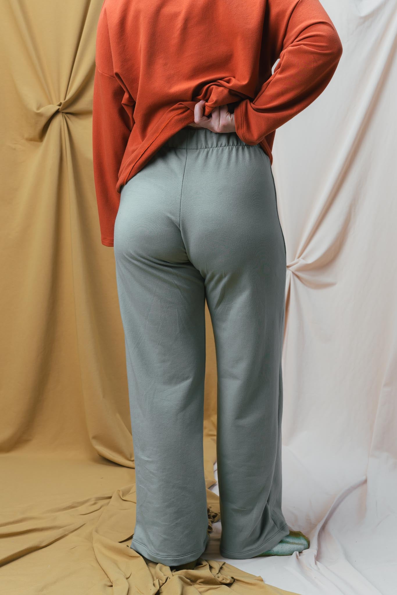 Greta Pant in Pistachio