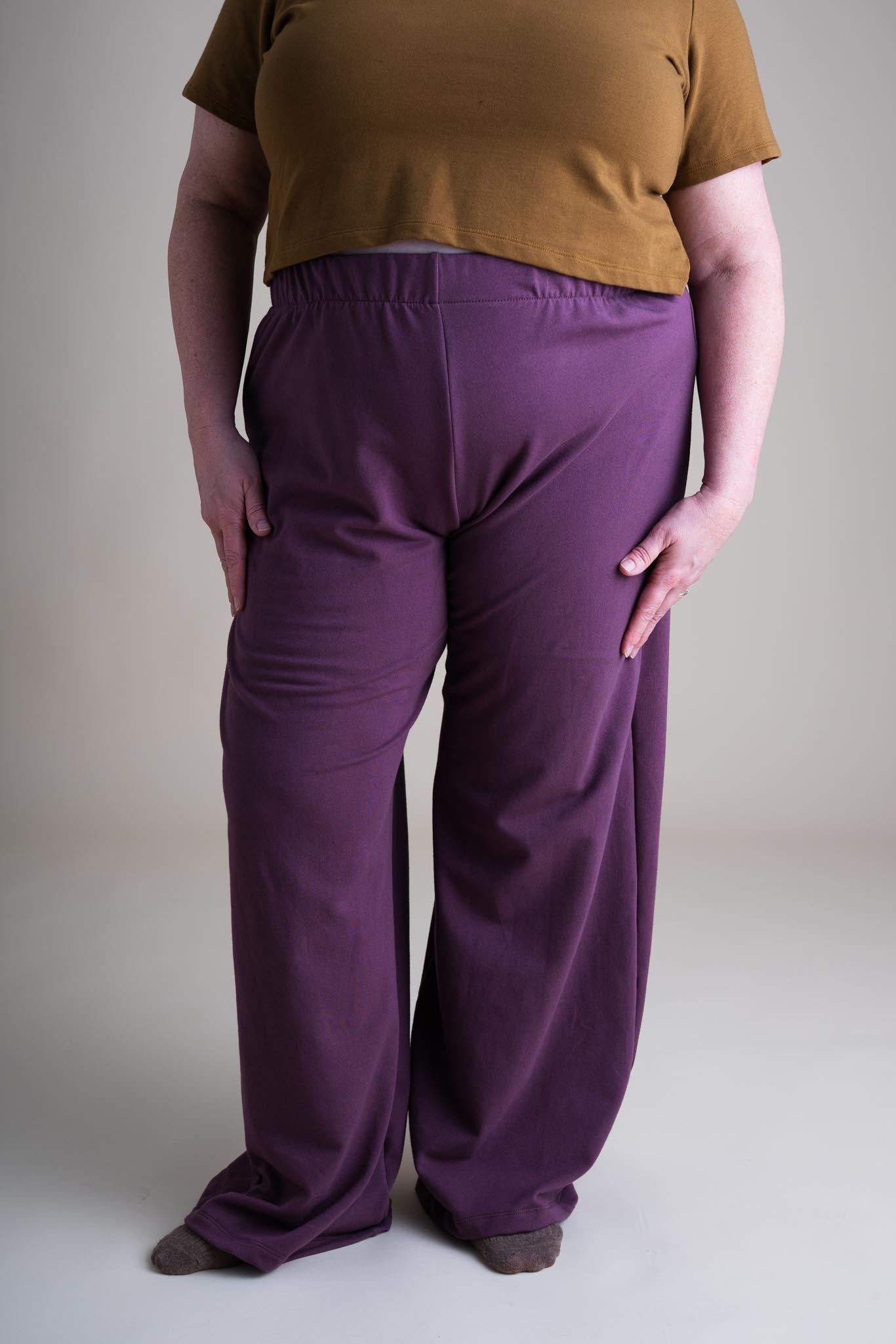 Greta Pant in Plum