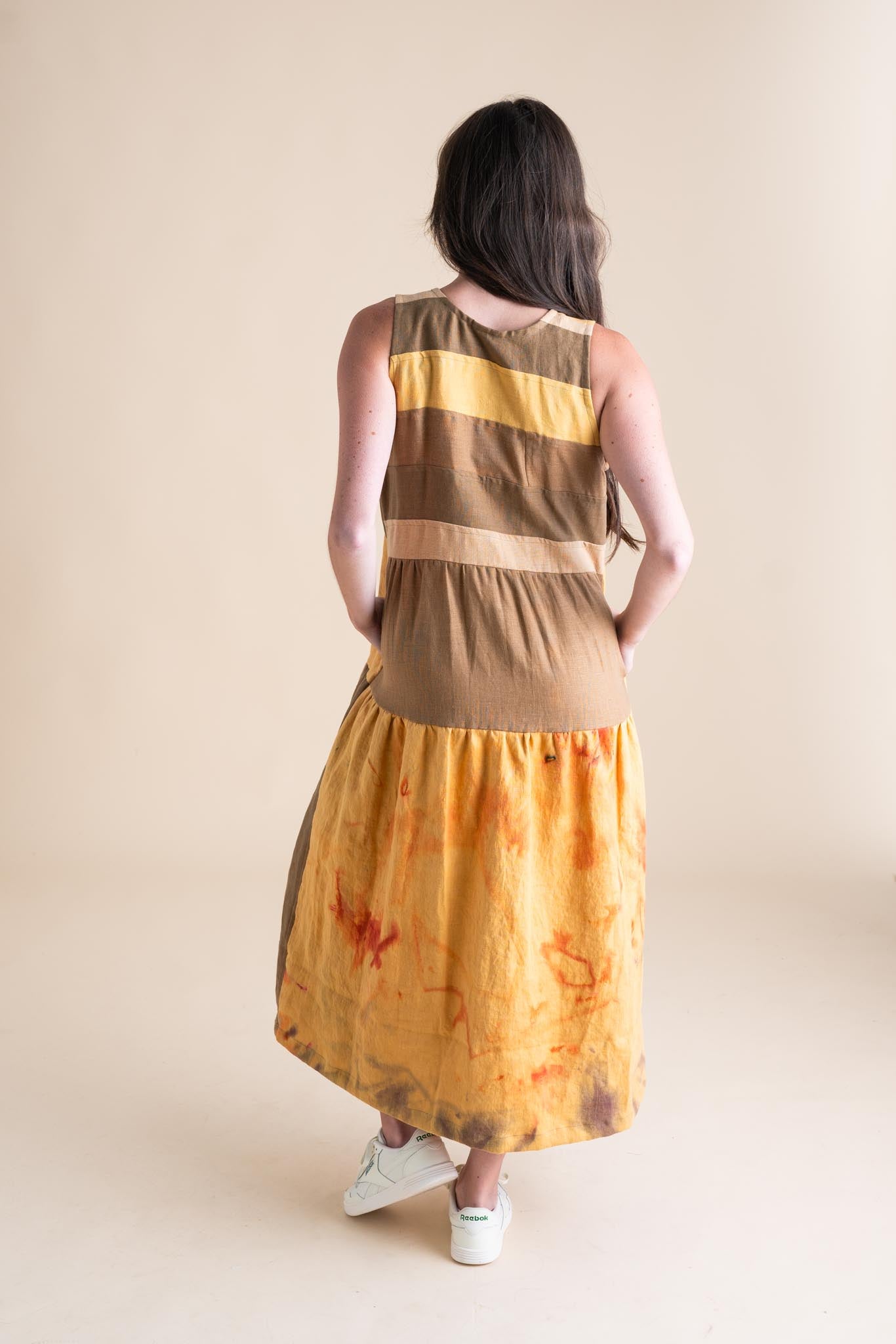 Brunch Dress S in Patchwork