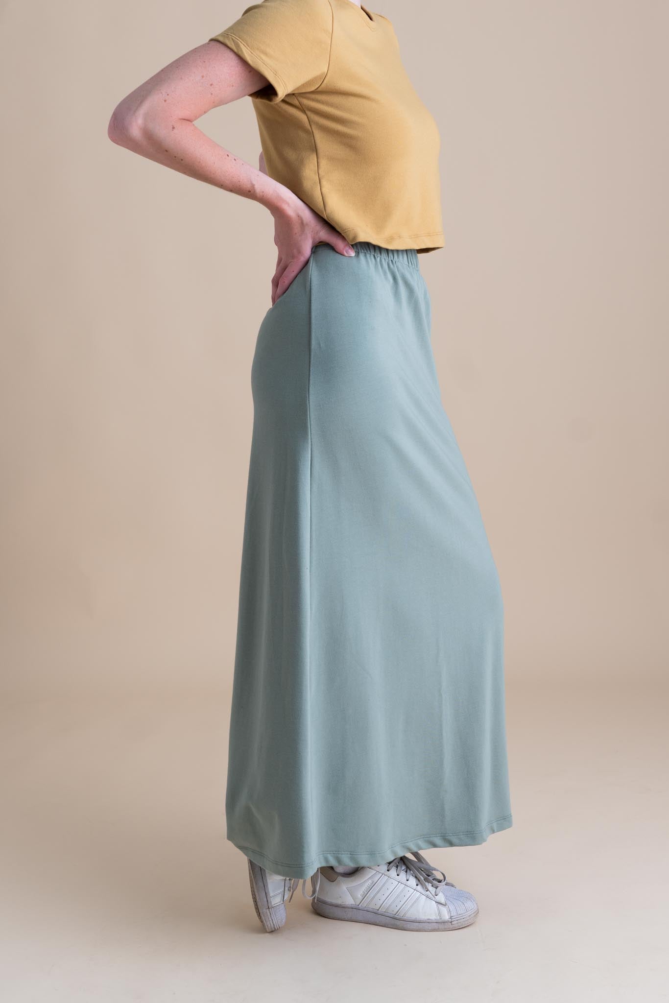 Emmeline Skirt in Pistachio