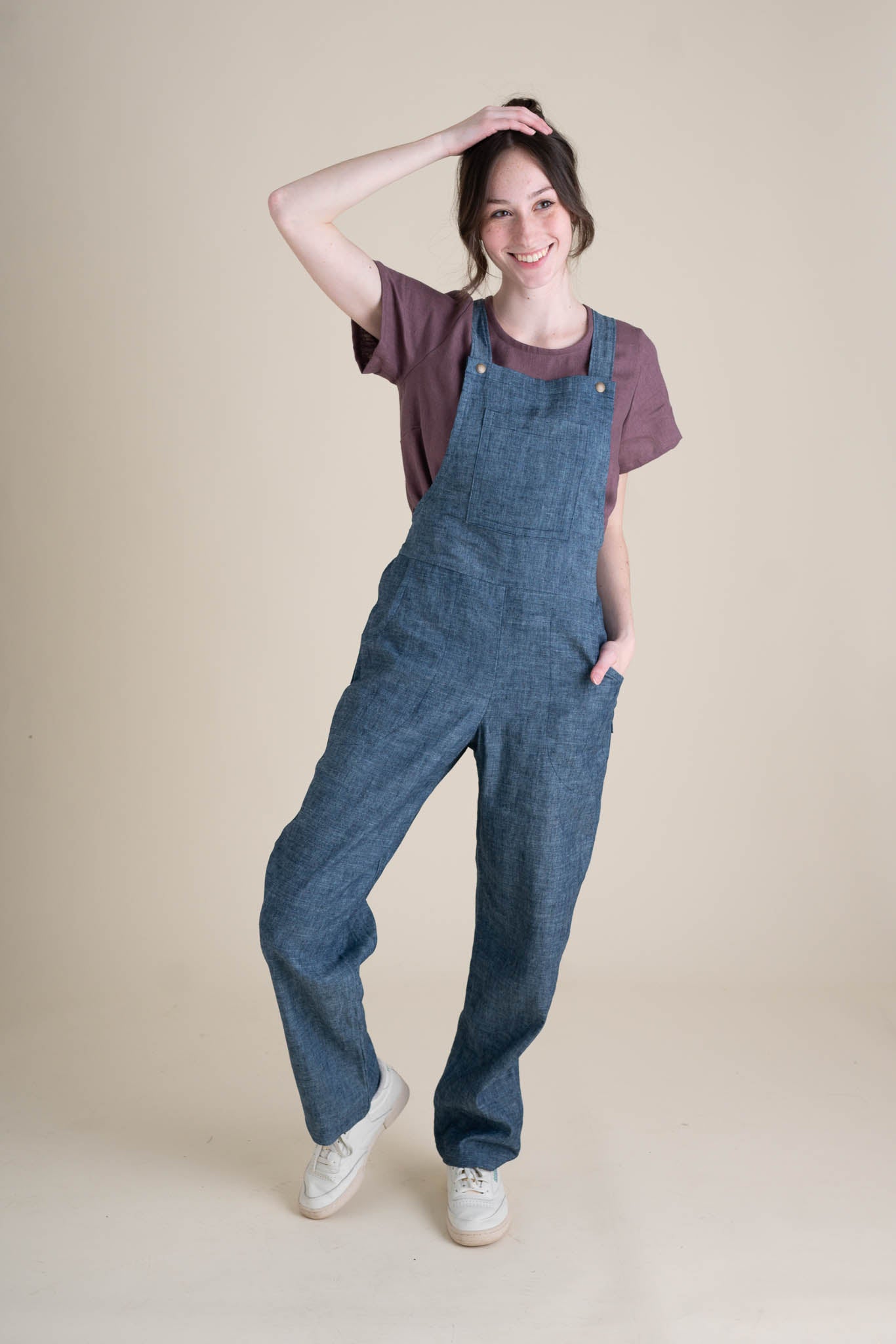 Market Overalls in Indigo Chambray