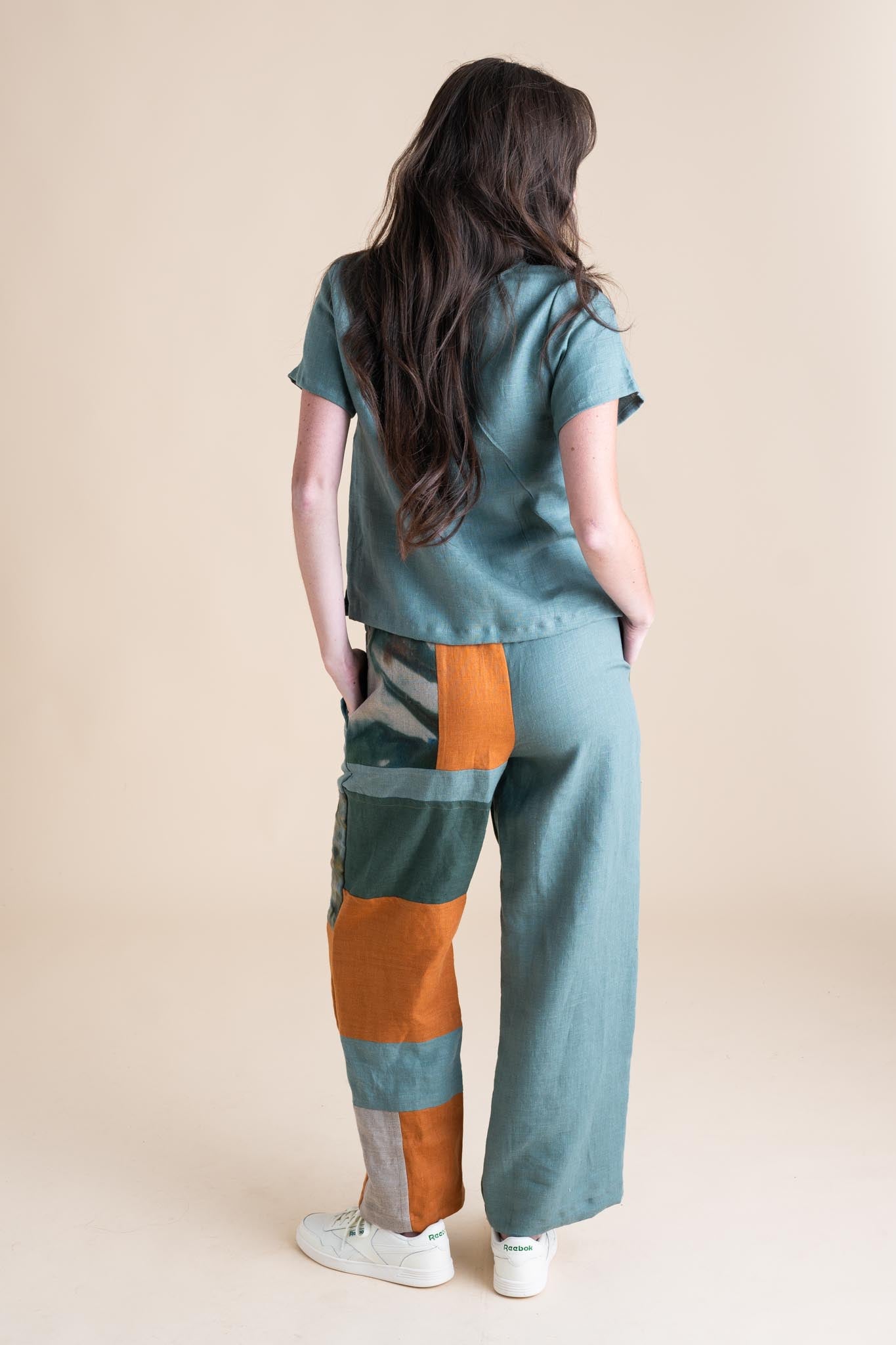 Sunset Pants S in Patchwork 