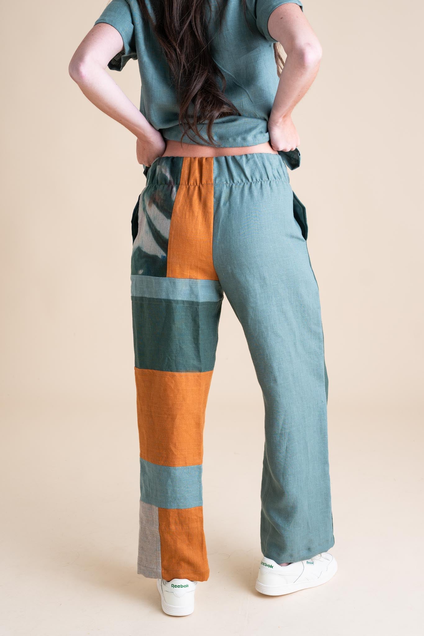 Sunset Pants S in Patchwork 