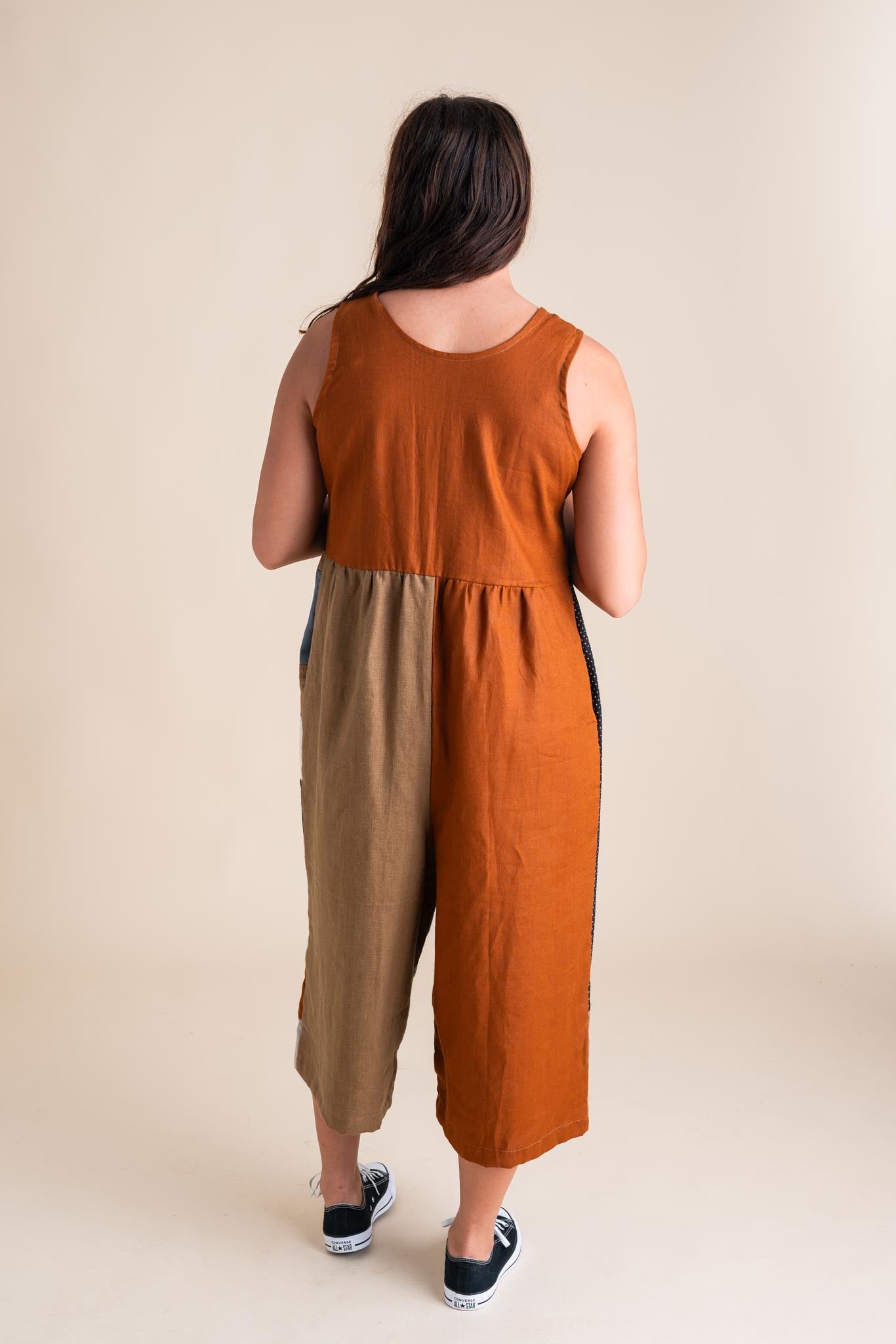 Backyard Jumpsuit M in Patchwork