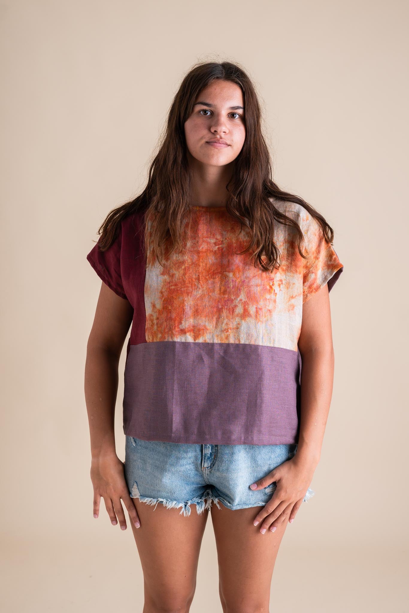 Painter Top M in Patchwork 