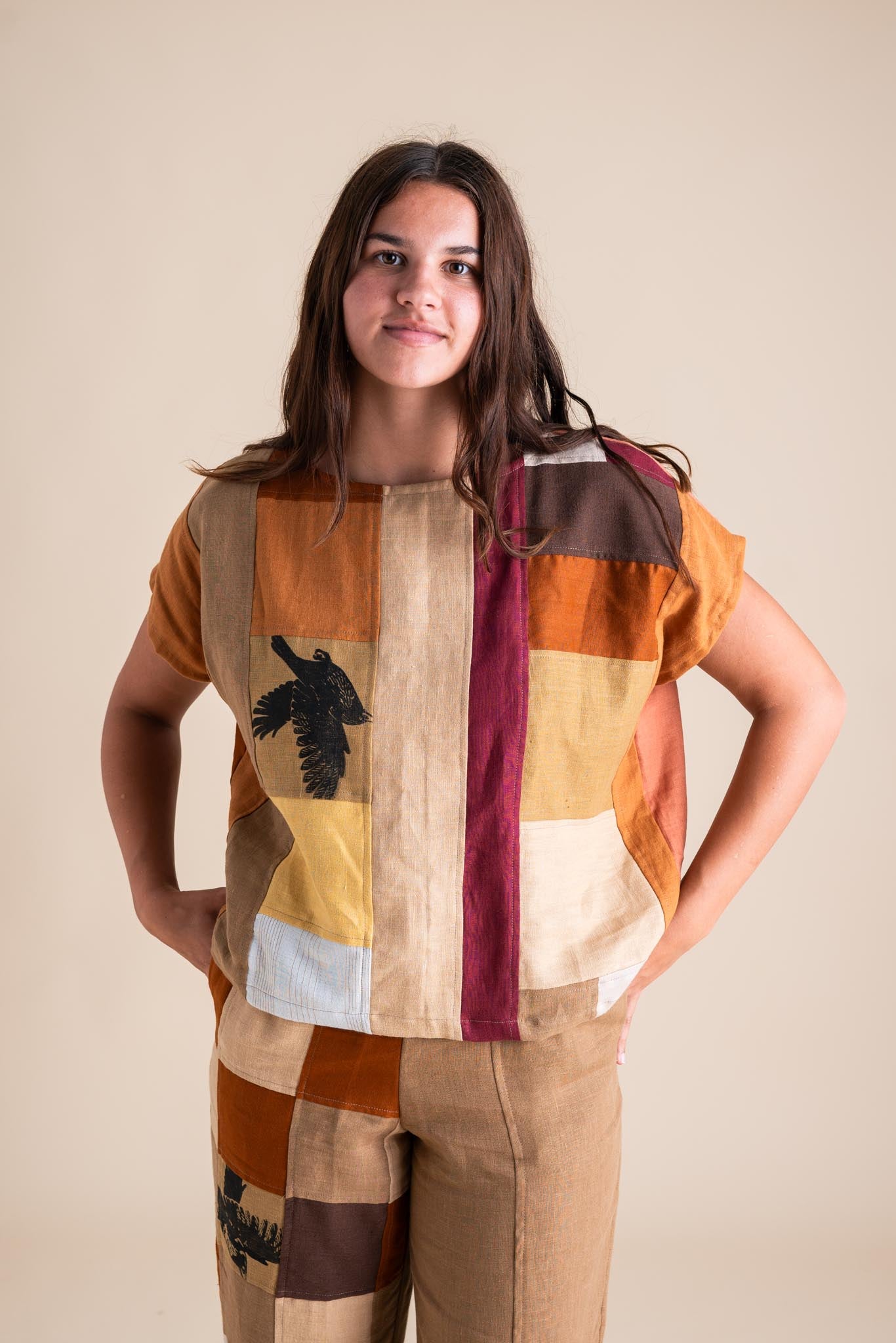 Painter Top M in Patchwork 