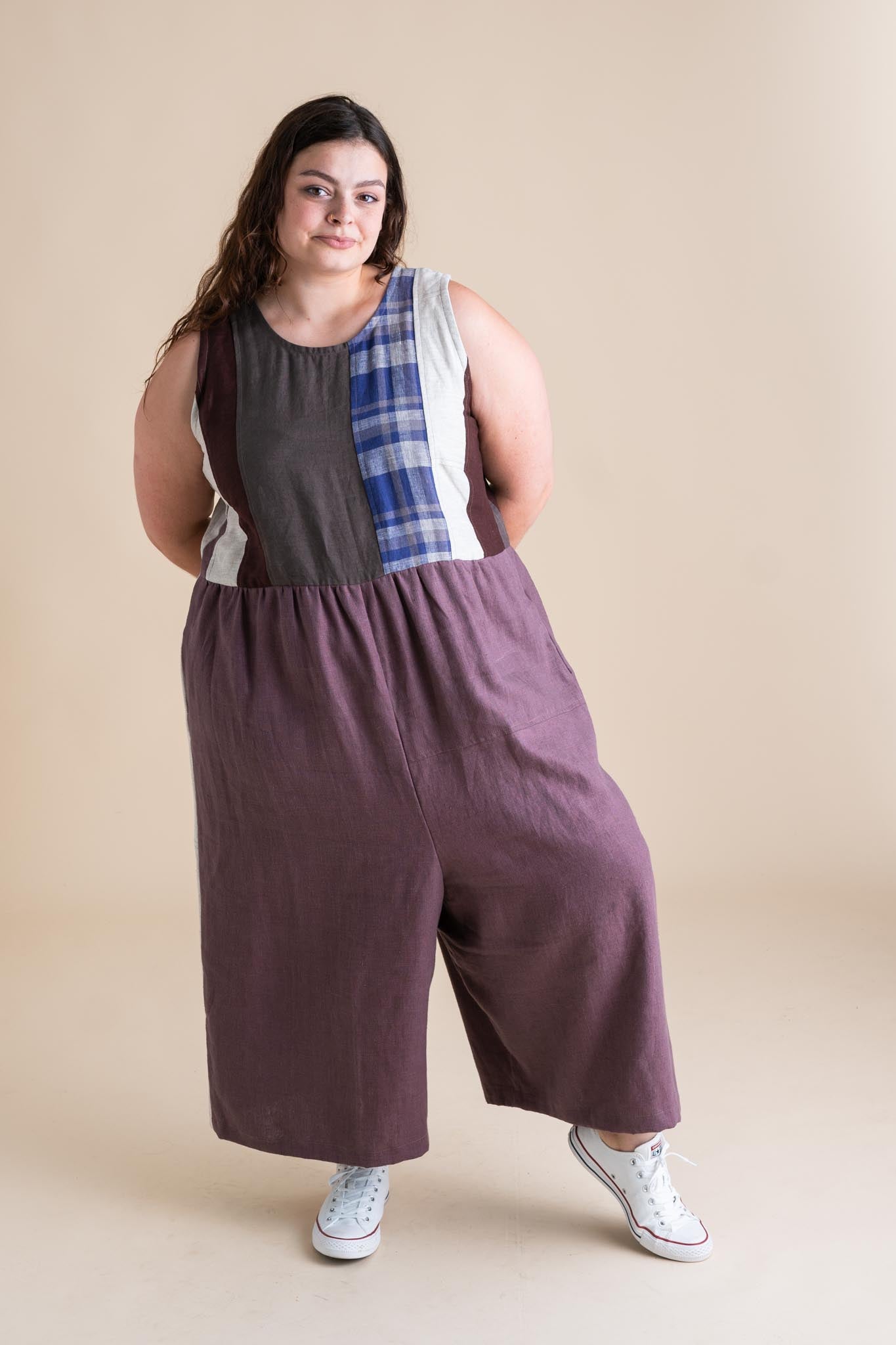 Backyard Jumpsuit XXL in Patchwork