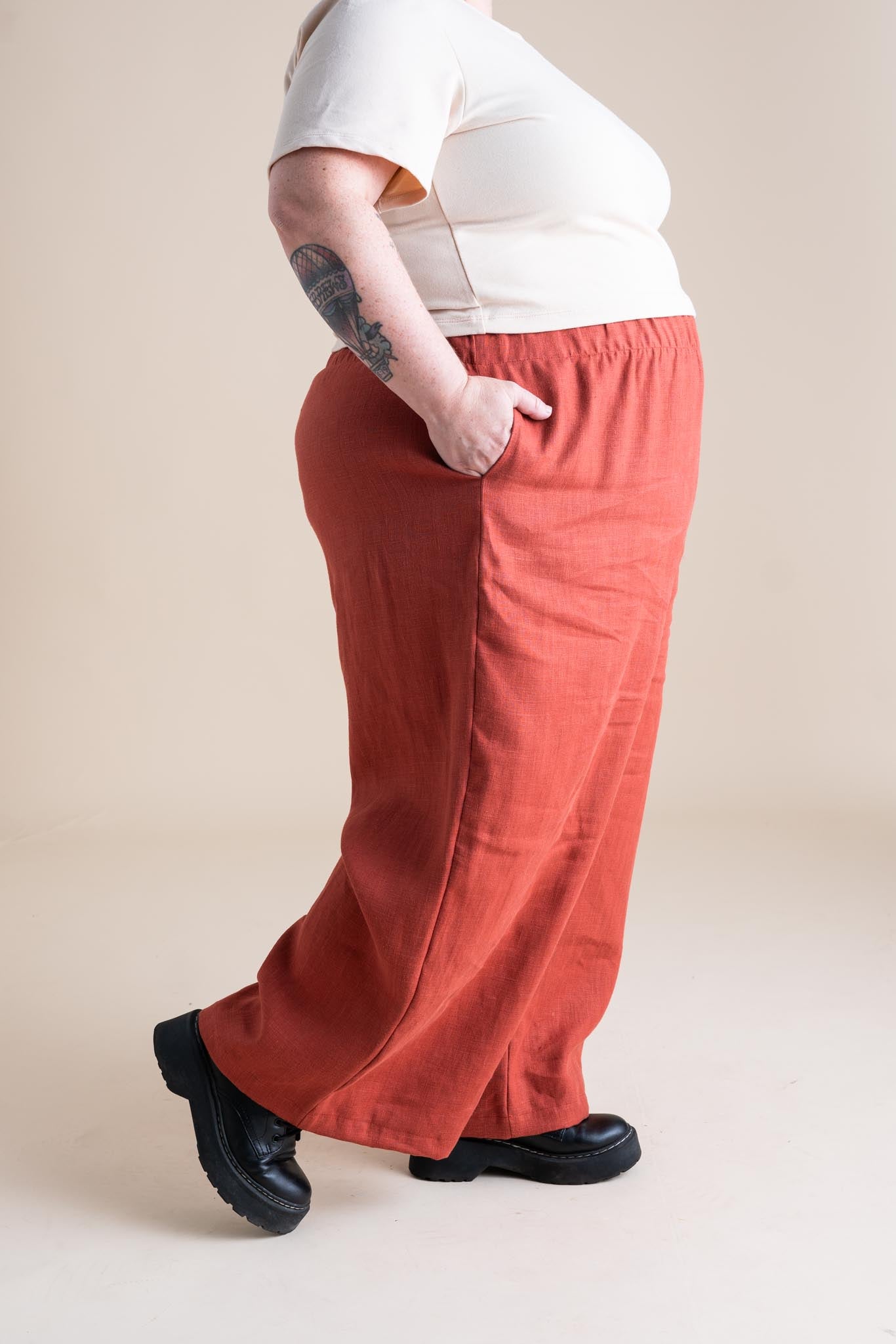 Sunset Pants in Paprika