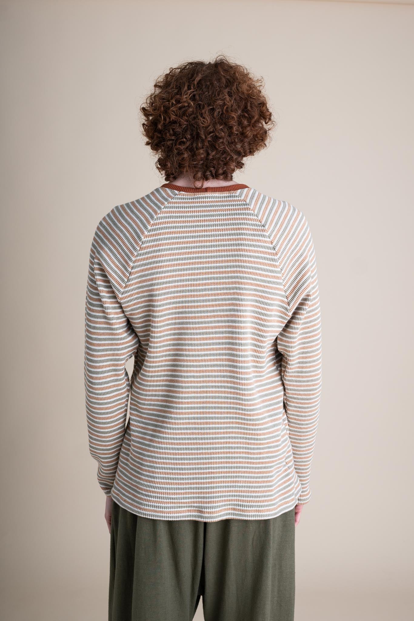 Union Top in Desert Stripe