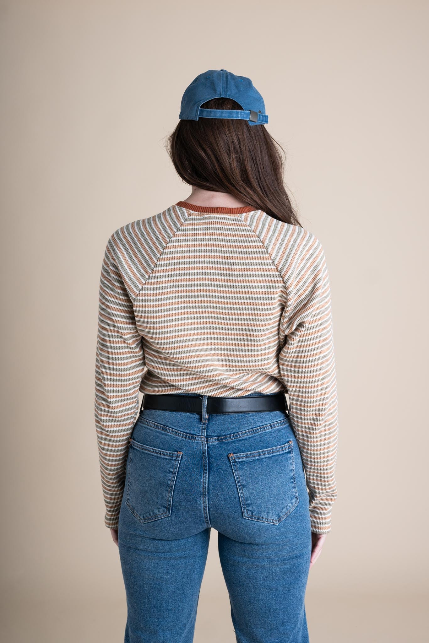 Union Top in Desert Stripe