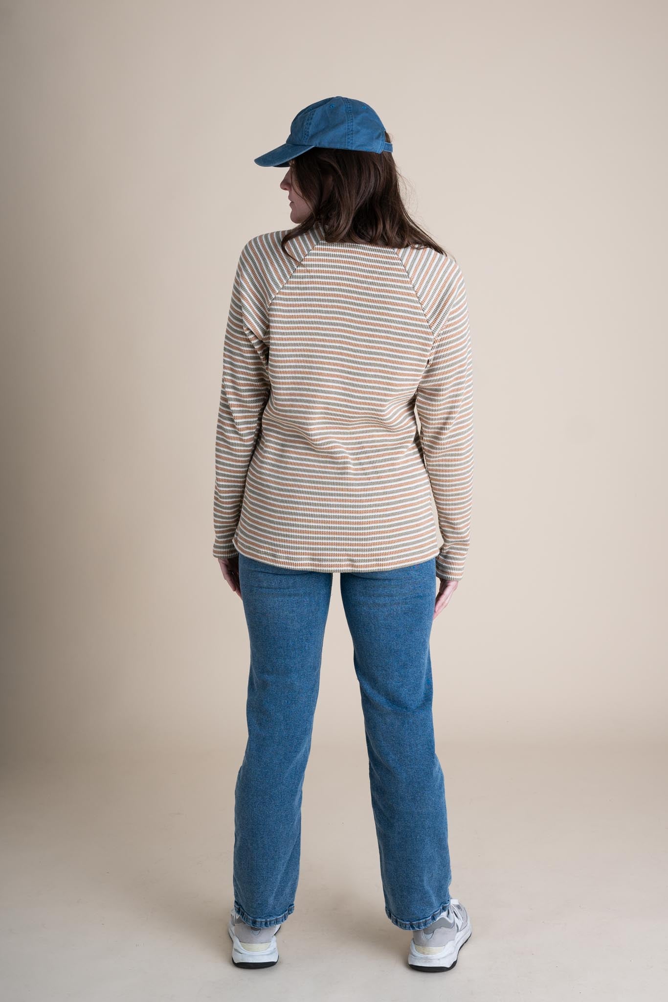 Union Top in Desert Stripe