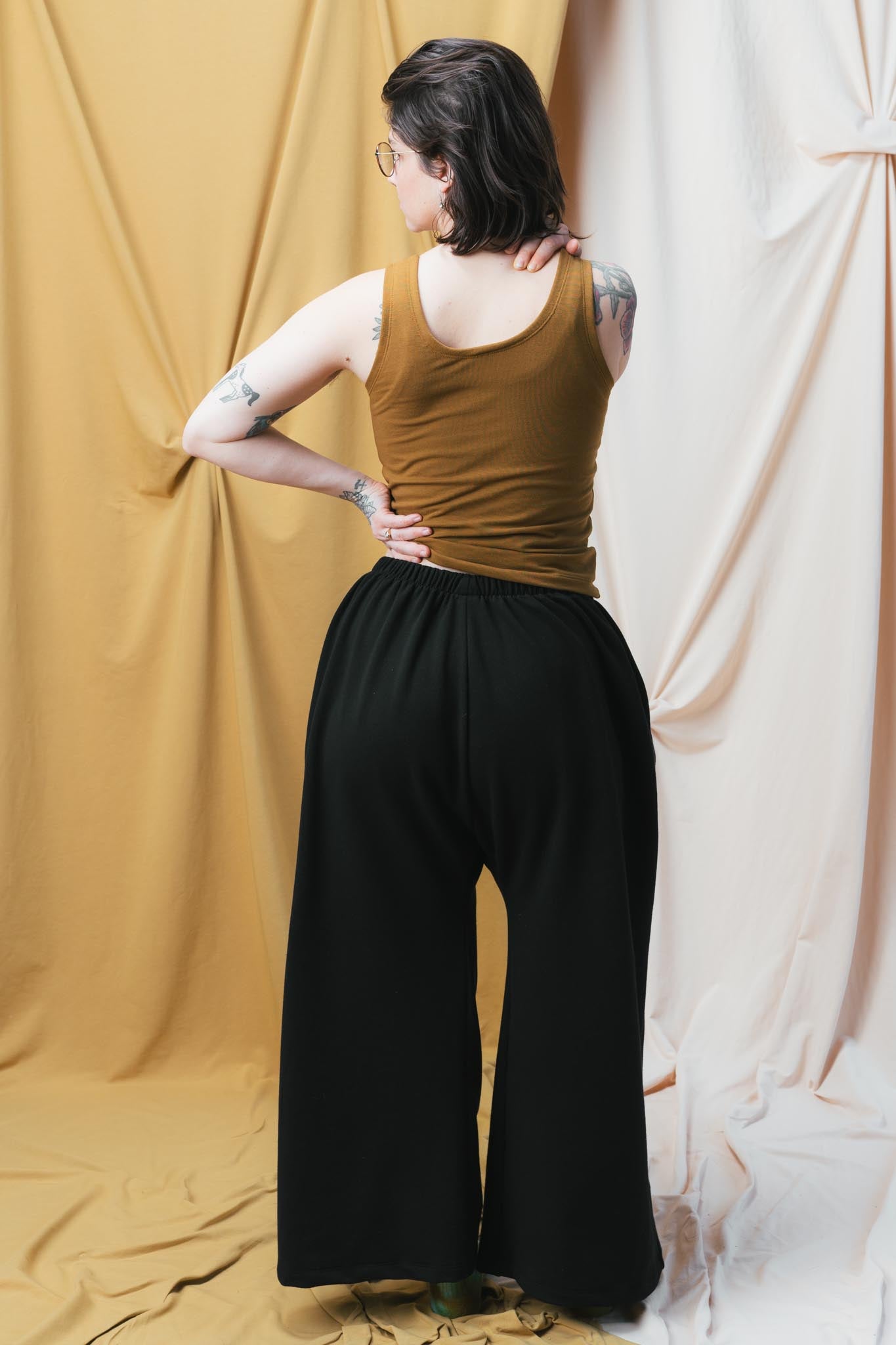 Zinat Pant in Licorice