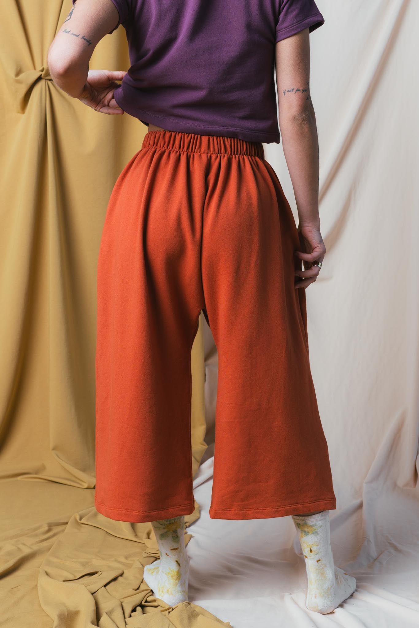 Zinat Pant in Persimmon